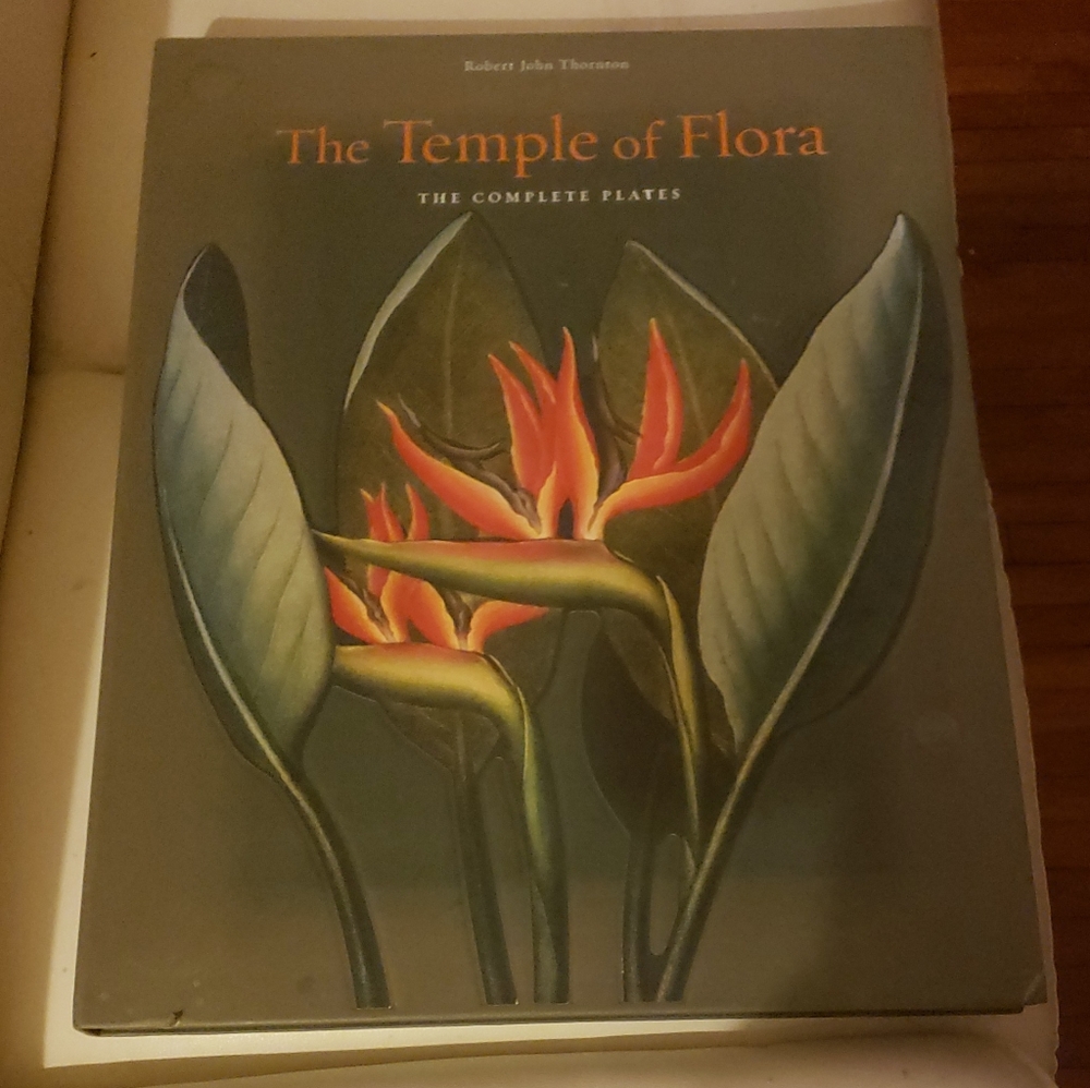The Temple of Flora Art Book Complete with Plates